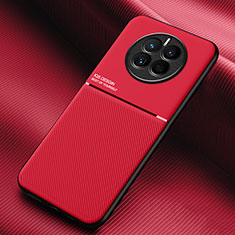 Coque Ultra Fine Silicone Souple Housse Etui avec Aimante Magnetique pour Huawei Mate 50E Rouge