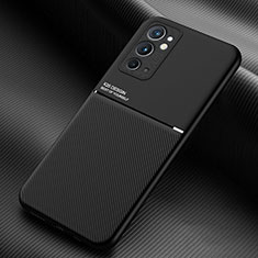 Coque Ultra Fine Silicone Souple Housse Etui avec Aimante Magnetique pour OnePlus 9RT 5G Noir