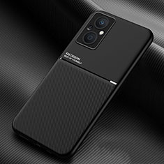 Coque Ultra Fine Silicone Souple Housse Etui avec Aimante Magnetique pour Oppo F21 Pro 5G Noir