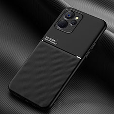 Coque Ultra Fine Silicone Souple Housse Etui avec Aimante Magnetique pour Realme 10T 5G Noir