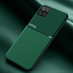 Coque Ultra Fine Silicone Souple Housse Etui avec Aimante Magnetique pour Samsung Galaxy A22 5G Vert