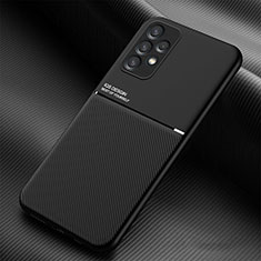 Coque Ultra Fine Silicone Souple Housse Etui avec Aimante Magnetique pour Samsung Galaxy A32 5G Noir