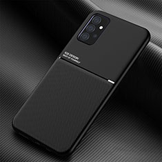 Coque Ultra Fine Silicone Souple Housse Etui avec Aimante Magnetique pour Samsung Galaxy A52 5G Noir