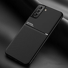 Coque Ultra Fine Silicone Souple Housse Etui avec Aimante Magnetique pour Samsung Galaxy S25 Plus 5G Noir