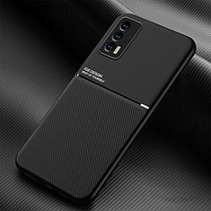 Coque Ultra Fine Silicone Souple Housse Etui avec Aimante Magnetique pour Vivo iQOO Neo5 5G Noir