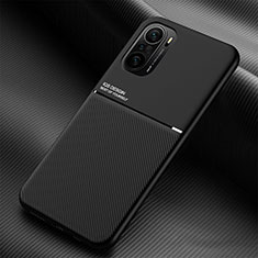 Coque Ultra Fine Silicone Souple Housse Etui avec Aimante Magnetique pour Xiaomi Mi 11X Pro 5G Noir