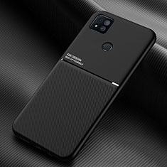 Coque Ultra Fine Silicone Souple Housse Etui avec Aimante Magnetique pour Xiaomi POCO C31 Noir