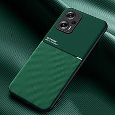 Coque Ultra Fine Silicone Souple Housse Etui avec Aimante Magnetique pour Xiaomi Poco X4 GT 5G Vert