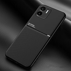 Coque Ultra Fine Silicone Souple Housse Etui avec Aimante Magnetique pour Xiaomi Redmi A2 Noir