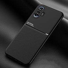 Coque Ultra Fine Silicone Souple Housse Etui avec Aimante Magnetique pour Xiaomi Redmi K40 Gaming 5G Noir