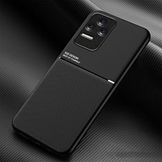 Coque Ultra Fine Silicone Souple Housse Etui avec Aimante Magnetique pour Xiaomi Redmi K50 Pro 5G Noir