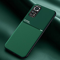 Coque Ultra Fine Silicone Souple Housse Etui avec Aimante Magnetique pour Xiaomi Redmi Note 11 4G (2022) Vert