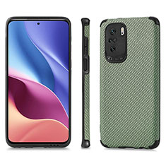 Coque Ultra Fine Silicone Souple Housse Etui avec Aimante Magnetique S01D pour Xiaomi Mi 11X 5G Vert