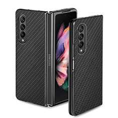 Coque Ultra Fine Silicone Souple Housse Etui avec Aimante Magnetique S02D pour Samsung Galaxy Z Fold3 5G Noir