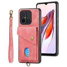 Coque Ultra Fine Silicone Souple Housse Etui avec Aimante Magnetique S02D pour Xiaomi Poco C55 Or Rose