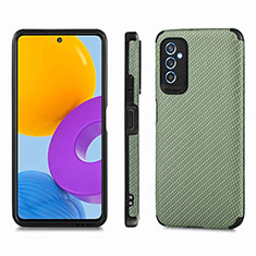 Coque Ultra Fine Silicone Souple Housse Etui avec Aimante Magnetique S03D pour Samsung Galaxy M52 5G Vert