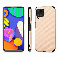 Coque Ultra Fine Silicone Souple Housse Etui avec Aimante Magnetique S03D pour Samsung Galaxy M62 4G Or