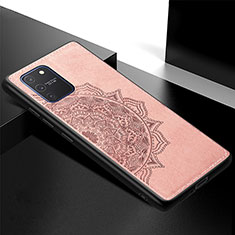 Coque Ultra Fine Silicone Souple Housse Etui avec Aimante Magnetique S04D pour Samsung Galaxy M80S Or Rose