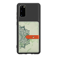 Coque Ultra Fine Silicone Souple Housse Etui avec Aimante Magnetique S10D pour Samsung Galaxy S20 5G Vert