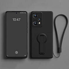 Coque Ultra Fine Silicone Souple Housse Etui avec Support pour OnePlus Nord CE 2 Lite 5G Noir