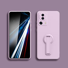 Coque Ultra Fine Silicone Souple Housse Etui avec Support pour Xiaomi Civi 2 5G Violet Clair