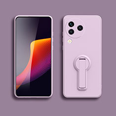 Coque Ultra Fine Silicone Souple Housse Etui avec Support S01 pour Xiaomi Civi 3 5G Violet Clair