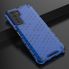 Coque Ultra Fine Silicone Souple Housse Etui C01 pour Huawei P40 Lite 5G Bleu