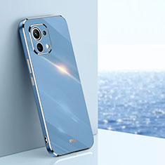 Coque Ultra Fine Silicone Souple Housse Etui C03 pour Xiaomi Mi 11 Lite 4G Bleu