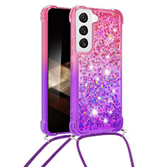 Coque Ultra Fine Silicone Souple Housse Etui Degrade Y01B pour Samsung Galaxy S24 5G Violet