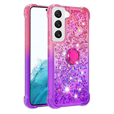 Coque Ultra Fine Silicone Souple Housse Etui Degrade Y04B pour Samsung Galaxy S21 Plus 5G Violet