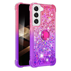 Coque Ultra Fine Silicone Souple Housse Etui Degrade Y04B pour Samsung Galaxy S24 5G Violet