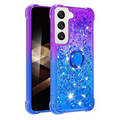 Coque Ultra Fine Silicone Souple Housse Etui Degrade Y04B pour Samsung Galaxy S24 Plus 5G Bleu