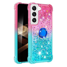 Coque Ultra Fine Silicone Souple Housse Etui Degrade Y04B pour Samsung Galaxy S24 Plus 5G Cyan