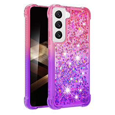 Coque Ultra Fine Silicone Souple Housse Etui Degrade Y05B pour Samsung Galaxy S24 5G Violet