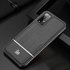 Coque Ultra Fine Silicone Souple Housse Etui JM1 pour Xiaomi Redmi 9T 4G Noir