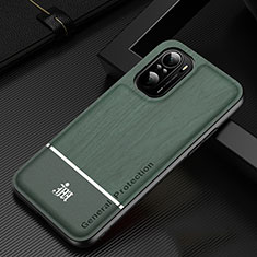 Coque Ultra Fine Silicone Souple Housse Etui JM1 pour Xiaomi Redmi K40 Pro 5G Vert