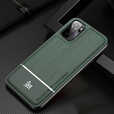 Coque Ultra Fine Silicone Souple Housse Etui JM1 pour Xiaomi Redmi Note 10 4G Vert