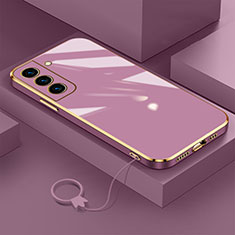 Coque Ultra Fine Silicone Souple Housse Etui M01 pour Samsung Galaxy S24 5G Violet