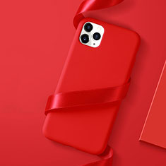 Coque Ultra Fine Silicone Souple Housse Etui S01 pour Apple iPhone 11 Pro Rouge