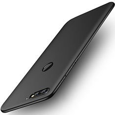 Coque Ultra Fine Silicone Souple Housse Etui S01 pour Huawei Honor 7C Noir