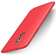 Coque Ultra Fine Silicone Souple Housse Etui S01 pour Huawei Mate 9 Lite Rouge