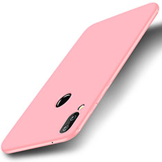 Coque Ultra Fine Silicone Souple Housse Etui S01 pour Huawei P20 Lite Rose