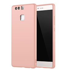 Coque Ultra Fine Silicone Souple Housse Etui S01 pour Huawei P9 Rose