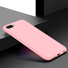 Coque Ultra Fine Silicone Souple Housse Etui S01 pour Oppo A12e Rose