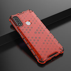 Coque Ultra Fine Silicone Souple Housse Etui S01 pour Oppo A8 Rouge