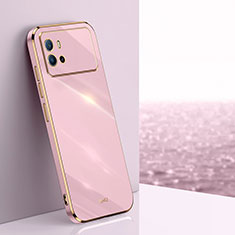 Coque Ultra Fine Silicone Souple Housse Etui S01 pour Vivo iQOO 9 Pro 5G Rose