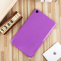 Coque Ultra Fine Silicone Souple Housse Etui S01 pour Xiaomi Mi Pad 4 Plus 10.1 Violet