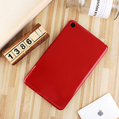 Coque Ultra Fine Silicone Souple Housse Etui S01 pour Xiaomi Mi Pad 4 Rouge