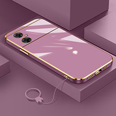 Coque Ultra Fine Silicone Souple Housse Etui S01 pour Xiaomi Poco M4 5G Violet