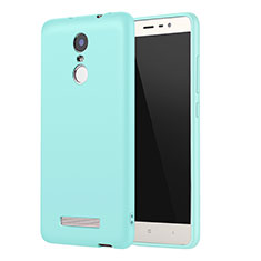 Coque Ultra Fine Silicone Souple Housse Etui S01 pour Xiaomi Redmi Note 3 Bleu Ciel